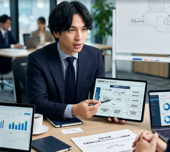 営業戦略・戦術の立案コンサルティング